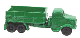 Dollhouse Miniature Toy Truck Green